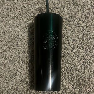 Starbucks Metal Tall Green Travel Cup